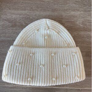 Goldbergh White Pearl Beanie